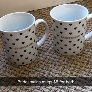 Bridesmaid mugs